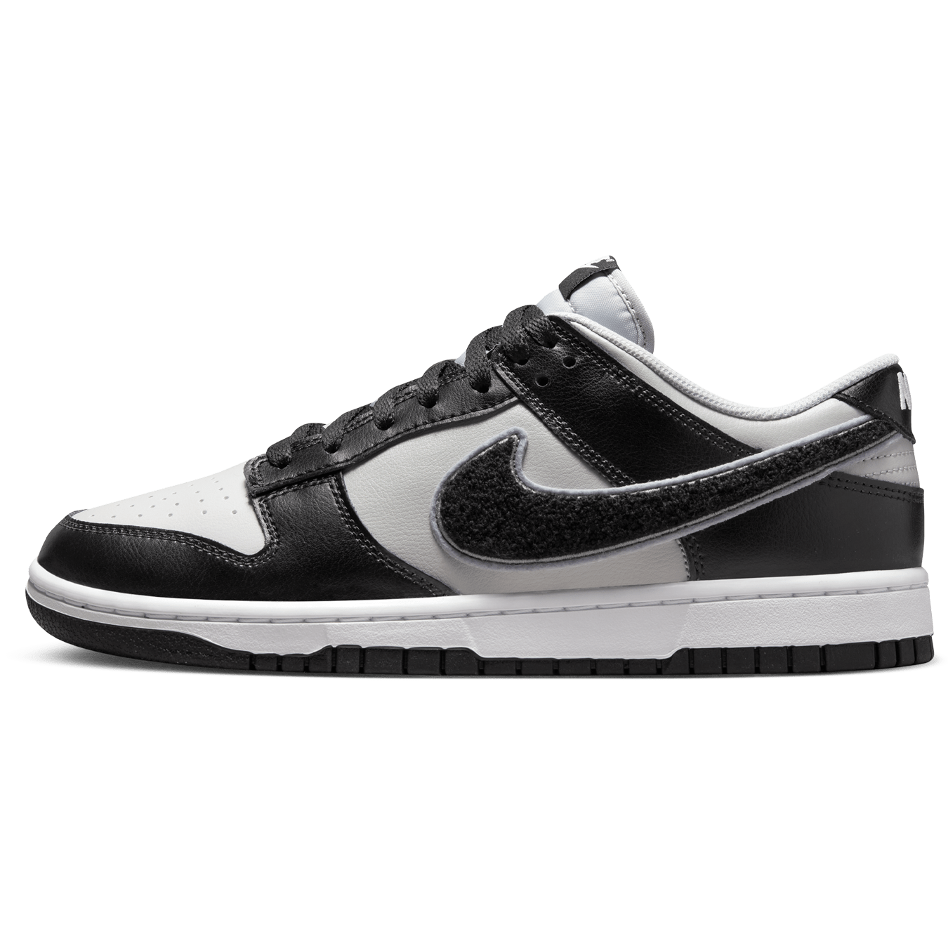 Nike Dunk Low 'Chenille Swoosh' — UK 3 | EU 35.5 | US 3.5 — Front View