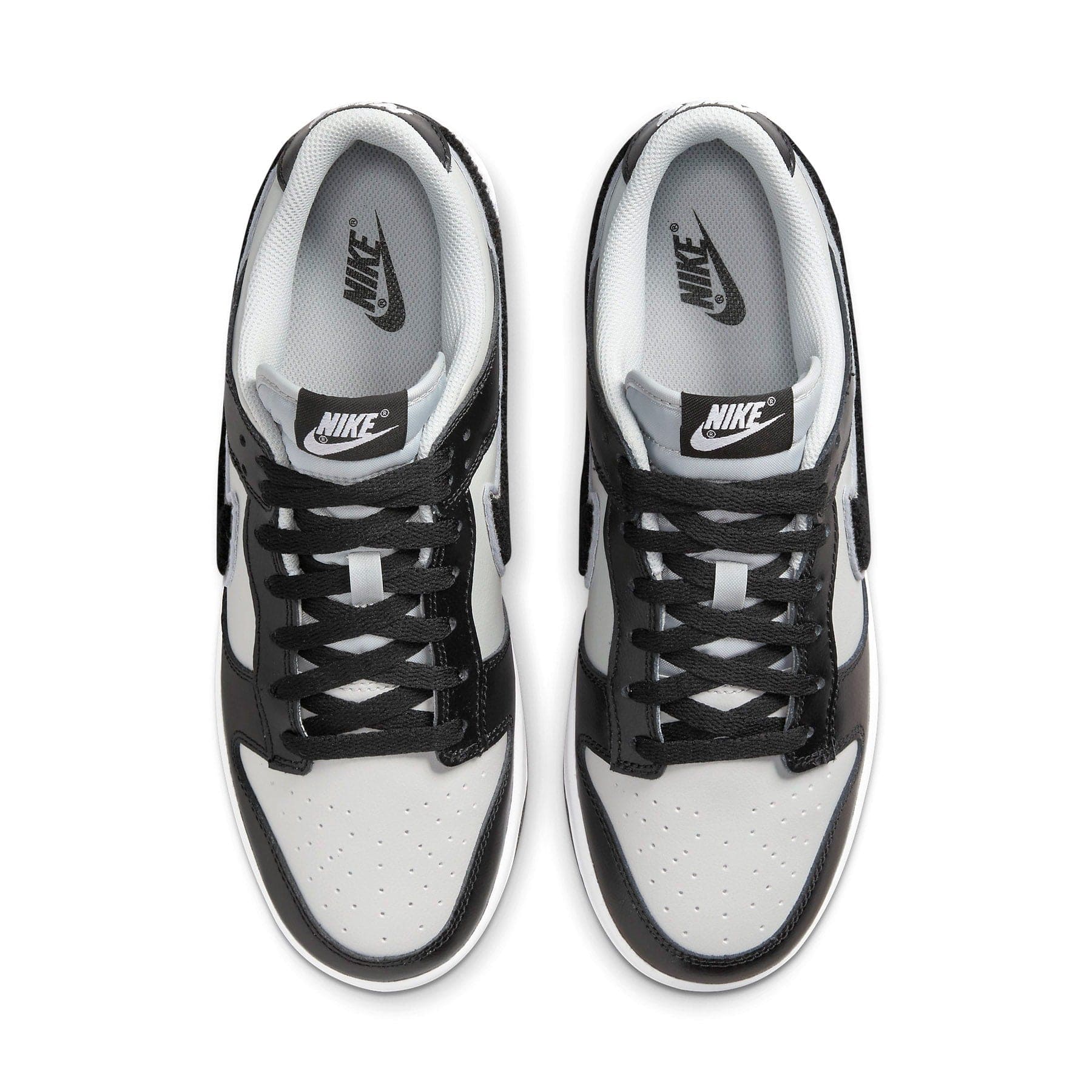 Nike Dunk Low 'Chenille Swoosh' — UK 3 | EU 35.5 | US 3.5 — Top View
