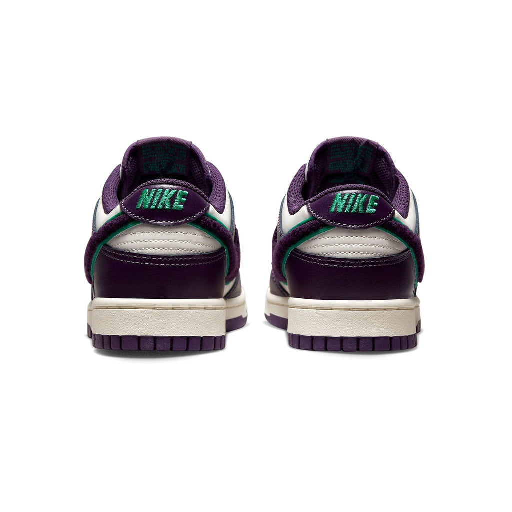 Nike Dunk Low 'Chenille Swoosh - Grand Purple' — UK 3 | EU 35.5 | US 3.5 — Top View
