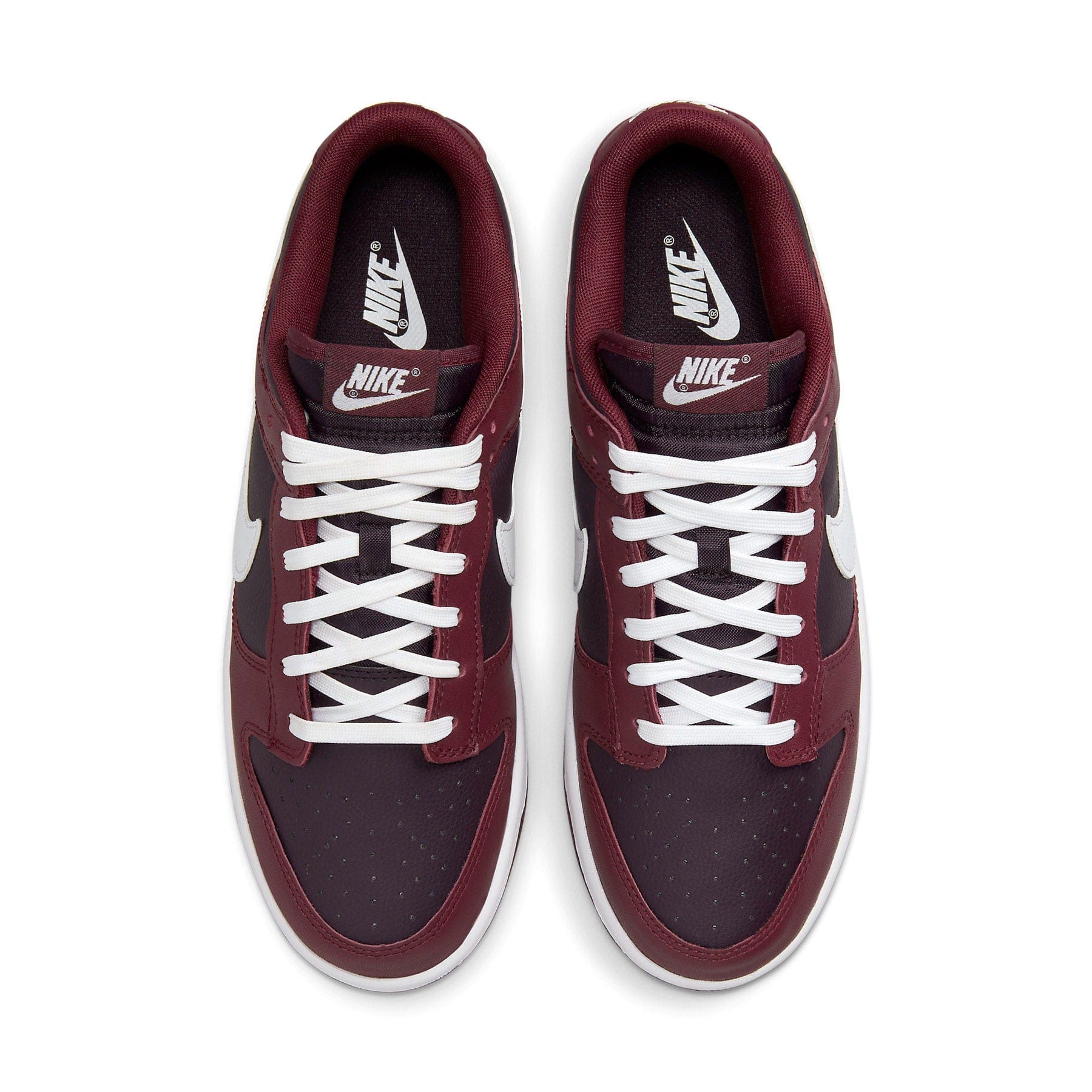 Nike Dunk Low 'Dark Beetroot' — UK 3 | EU 35.5 | US 3.5 — Top View