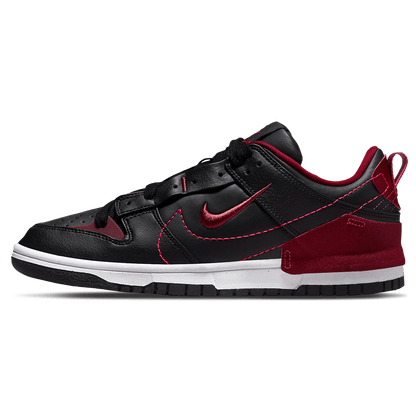 Nike Dunk Low Disrupt 2 Wmns 'Black Dark Beetroot' — UK 2.5 | EU 35.5 | US 5 — Front View