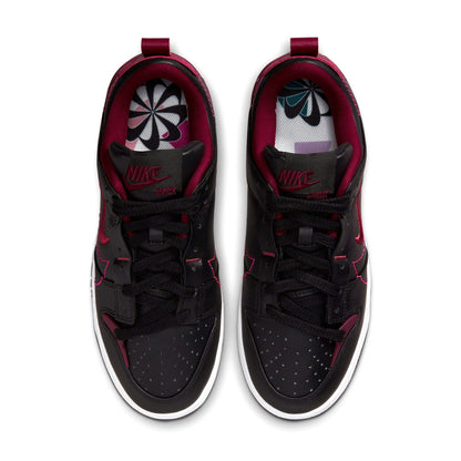 Nike Dunk Low Disrupt 2 Wmns 'Black Dark Beetroot' — UK 2.5 | EU 35.5 | US 5 — Top View