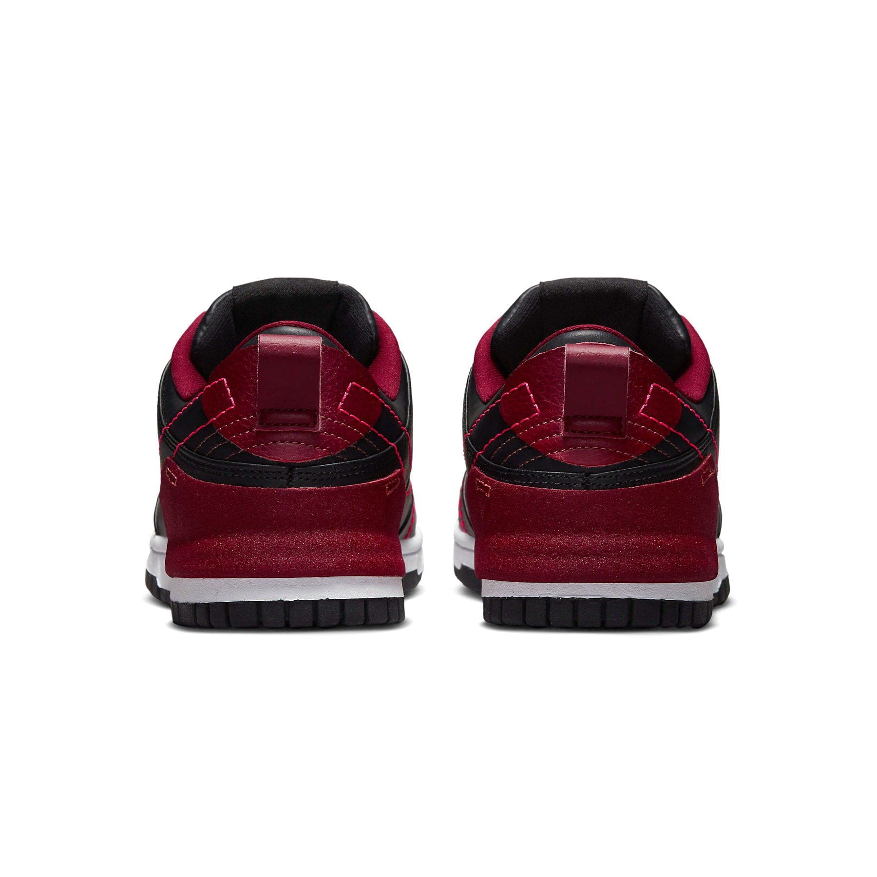 Nike Dunk Low Disrupt 2 Wmns 'Black Dark Beetroot' — UK 2.5 | EU 35.5 | US 5 — Back View
