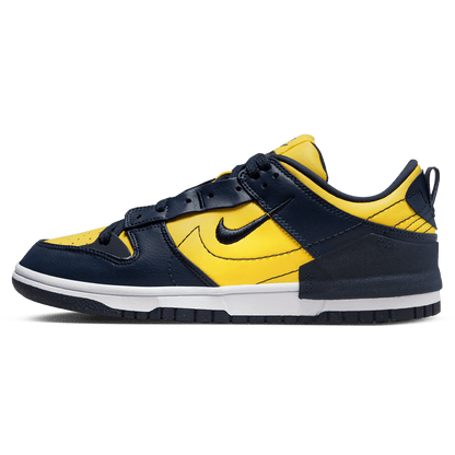Nike Dunk Low Disrupt 2 'Michigan' — UK 2.5 | EU 35.5 | US 5 — Front View