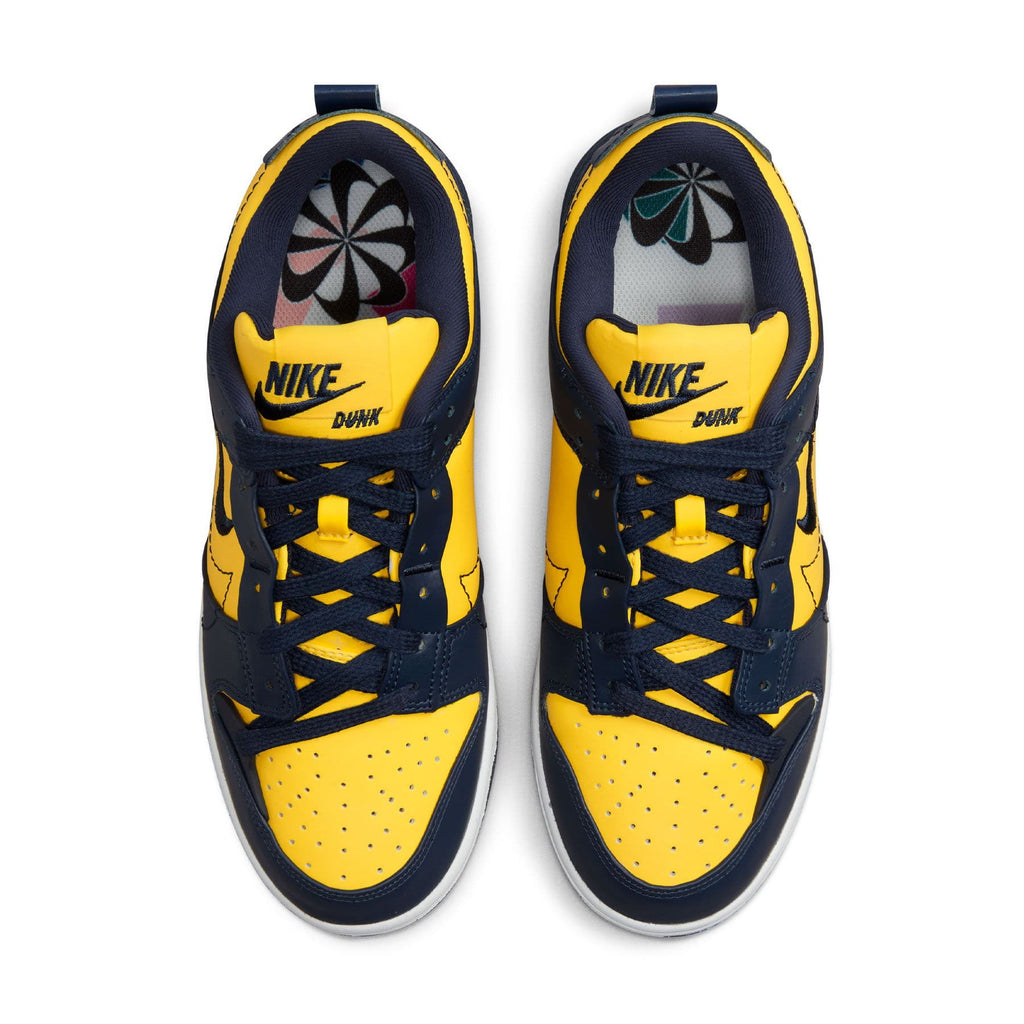 Nike Dunk Low Disrupt 2 'Michigan' — UK 2.5 | EU 35.5 | US 5 — Back View