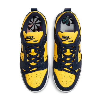 Nike Dunk Low Disrupt 2 'Michigan' — UK 2.5 | EU 35.5 | US 5 — Back View