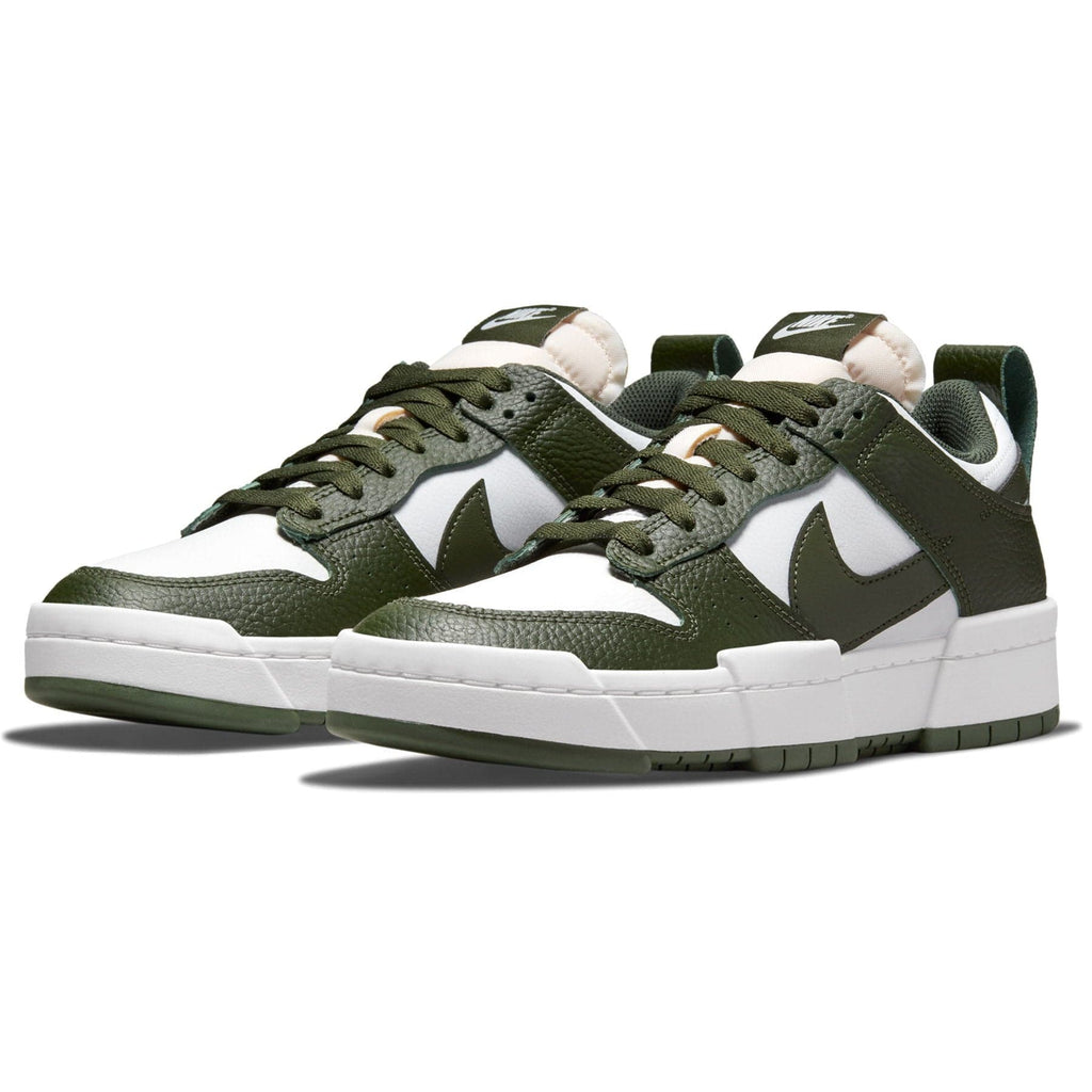 Dunk Low Wmns Disrupt 'Dark Green' — UK 2.5 | EU 35.5 | US 5 — Side View