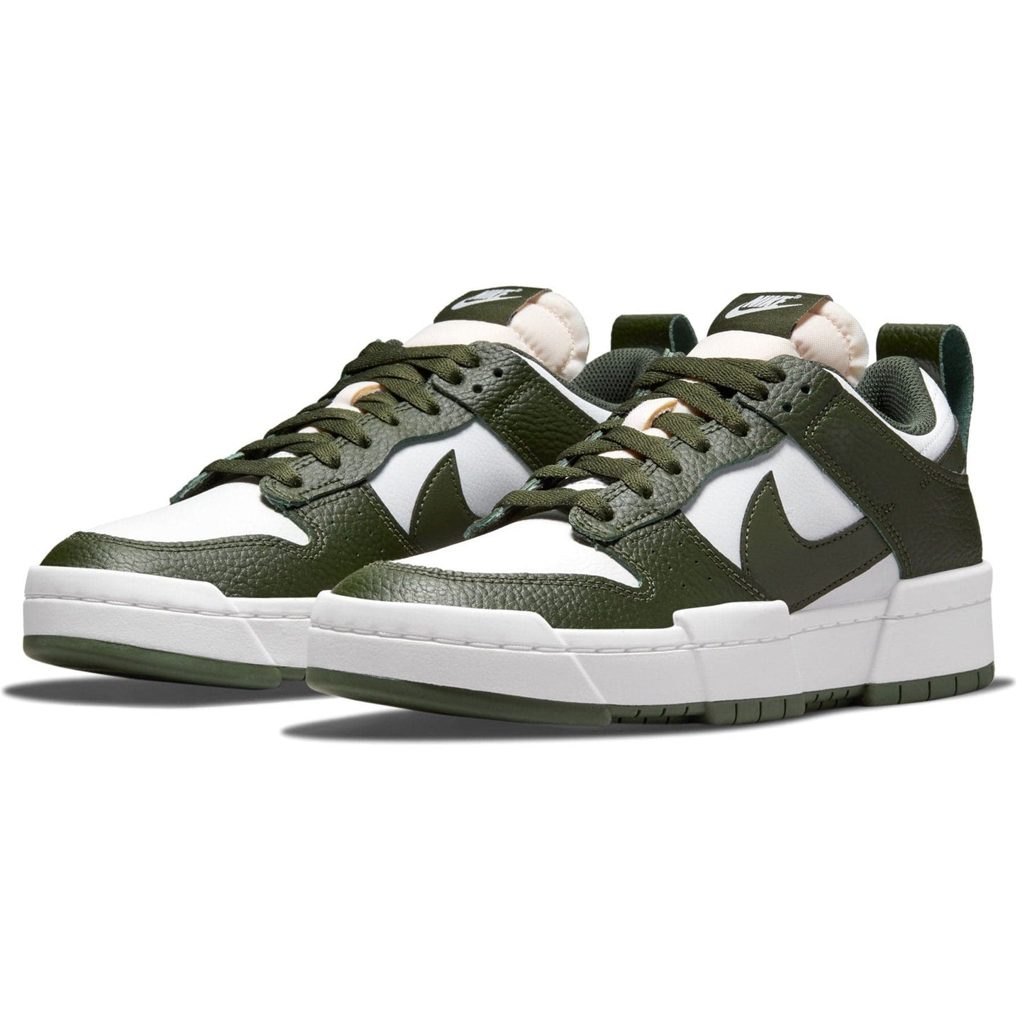 Dunk Low Wmns Disrupt 'Dark Green' — UK 2.5 | EU 35.5 | US 5 — Side View