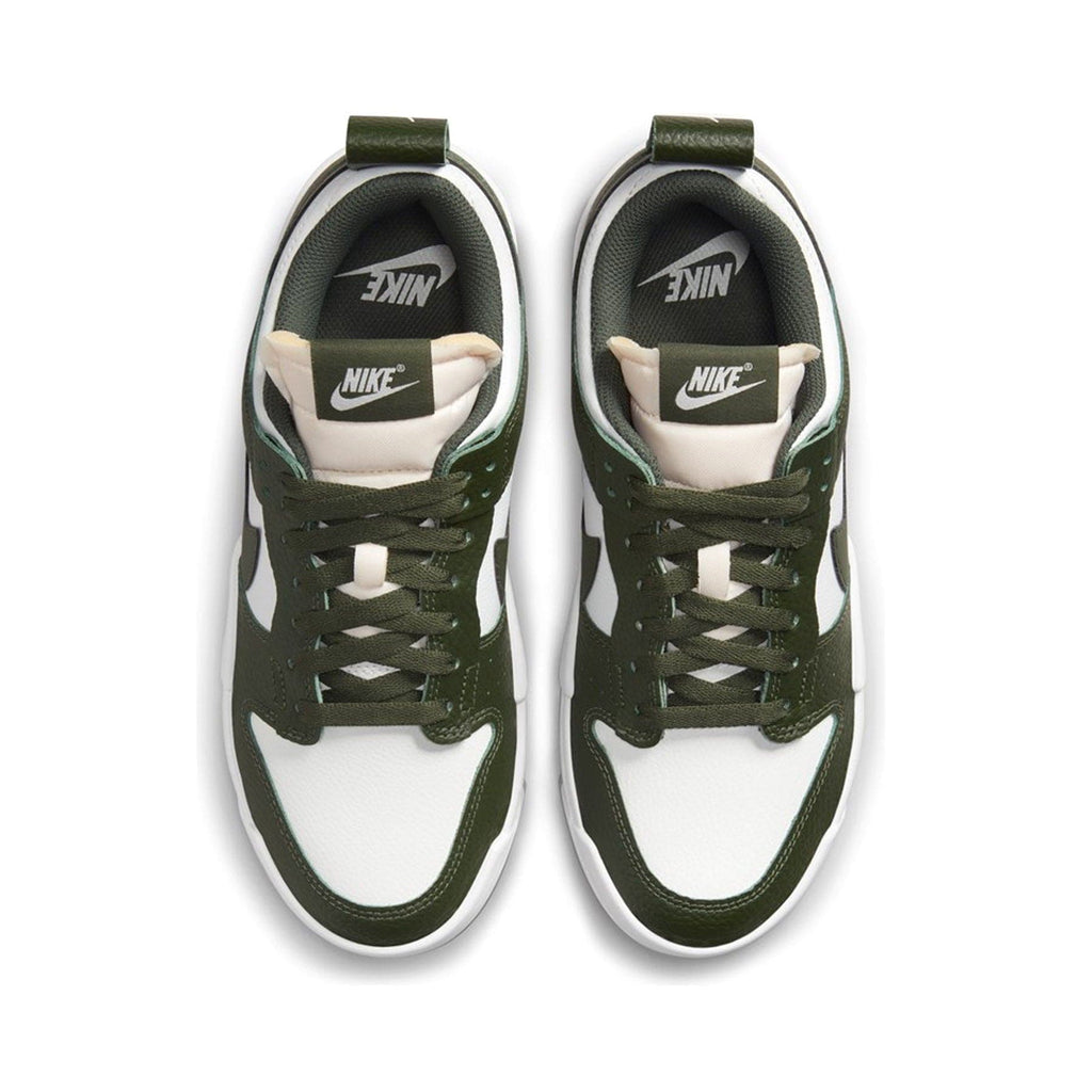 Dunk Low Wmns Disrupt 'Dark Green' — UK 2.5 | EU 35.5 | US 5 — Back View