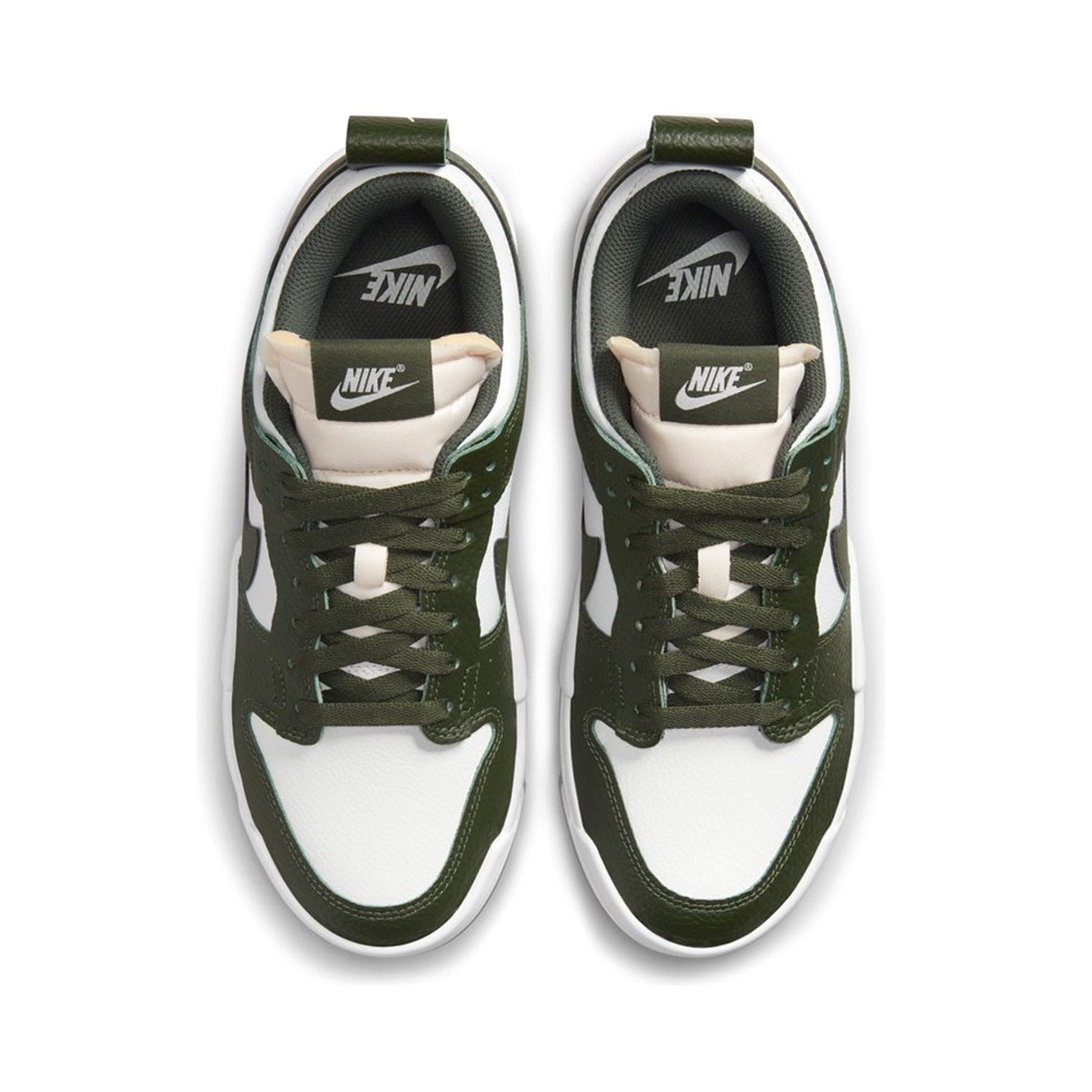 Dunk Low Wmns Disrupt 'Dark Green' — UK 2.5 | EU 35.5 | US 5 — Back View