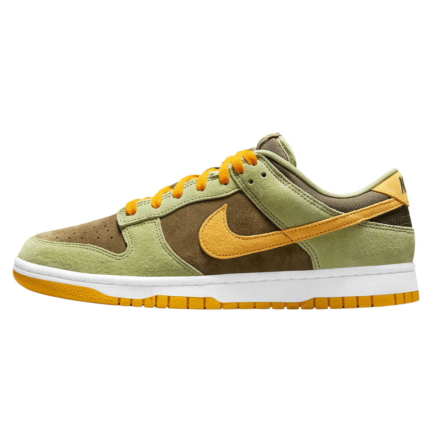 Nike Dunk Low ‘Dusty Olive’ — UK 3 | EU 35.5 | US 3.5 — Front View