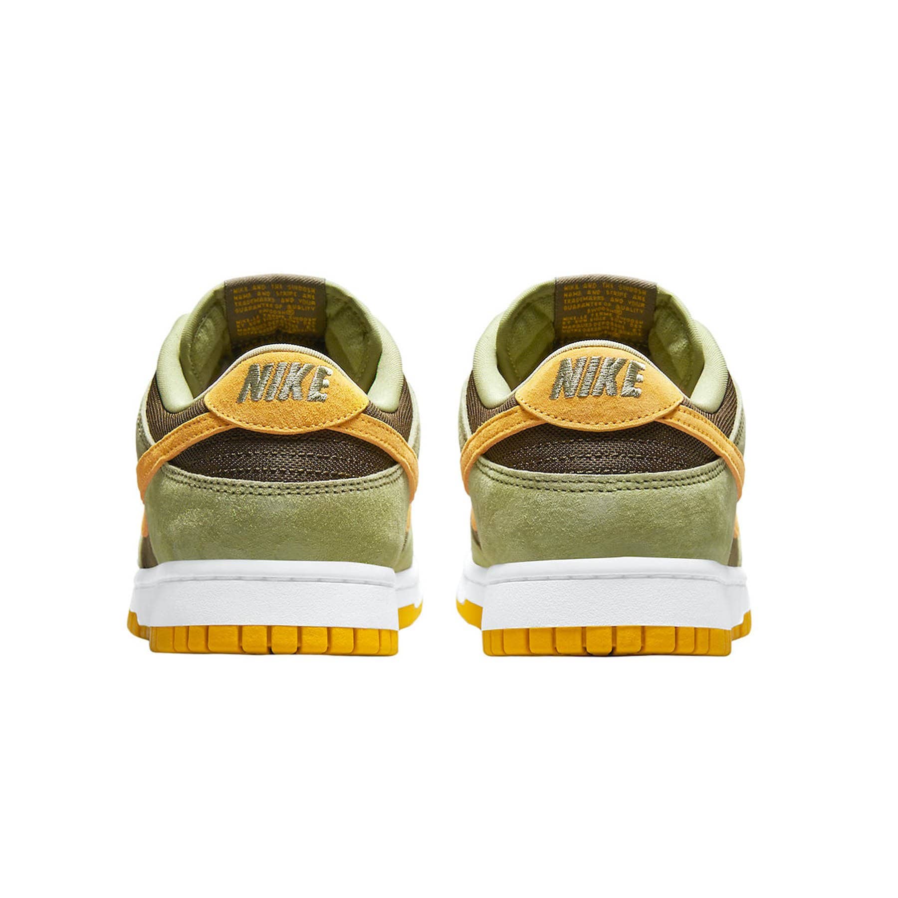 Nike Dunk Low ‘Dusty Olive’ — UK 3 | EU 35.5 | US 3.5 — Top View