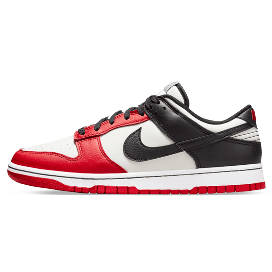 NBA x Nike Dunk Low EMB '75th Anniversary - Chicago' — UK 3 | EU 35.5 | US 3.5 — Front View