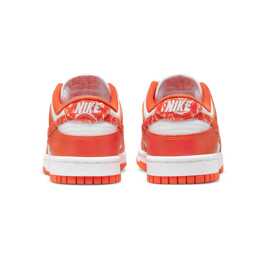 Nike Dunk Low Wmns 'Orange Paisley' — UK 2.5 | EU 35.5 | US 5 — Back View