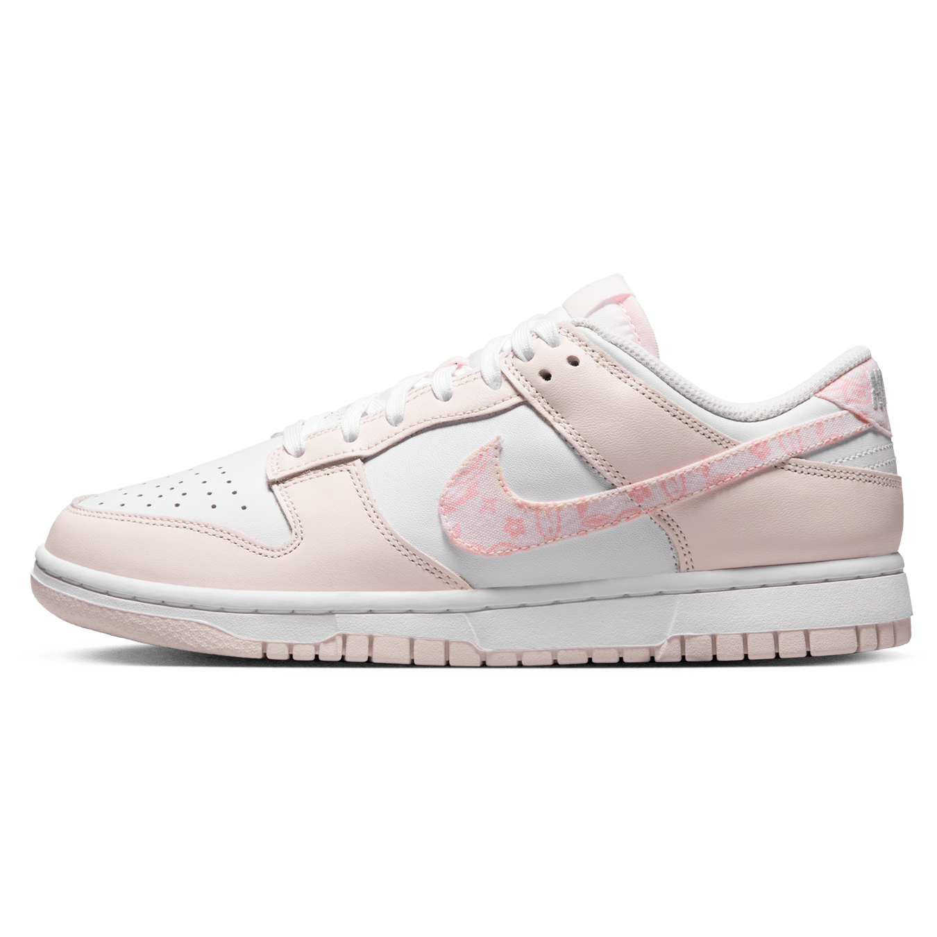 Nike Dunk Low Wmns 'Pink Paisley' — UK 2.5 | EU 35.5 | US 5 — Front View