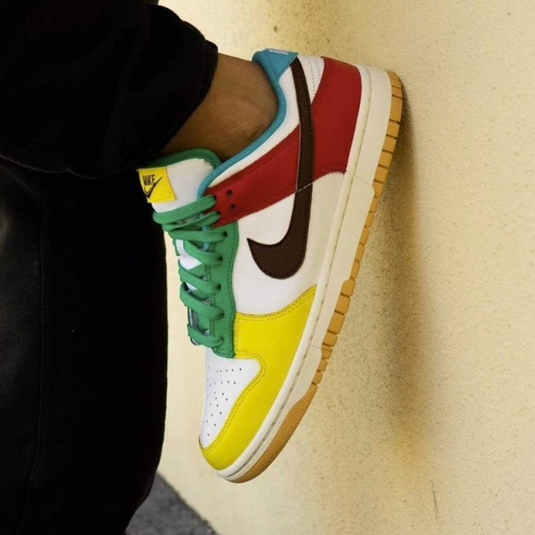 Nike Dunk Low SE 'Free.99 - White' — UK 3 | EU 35.5 | US 3.5 — Lifestyle View