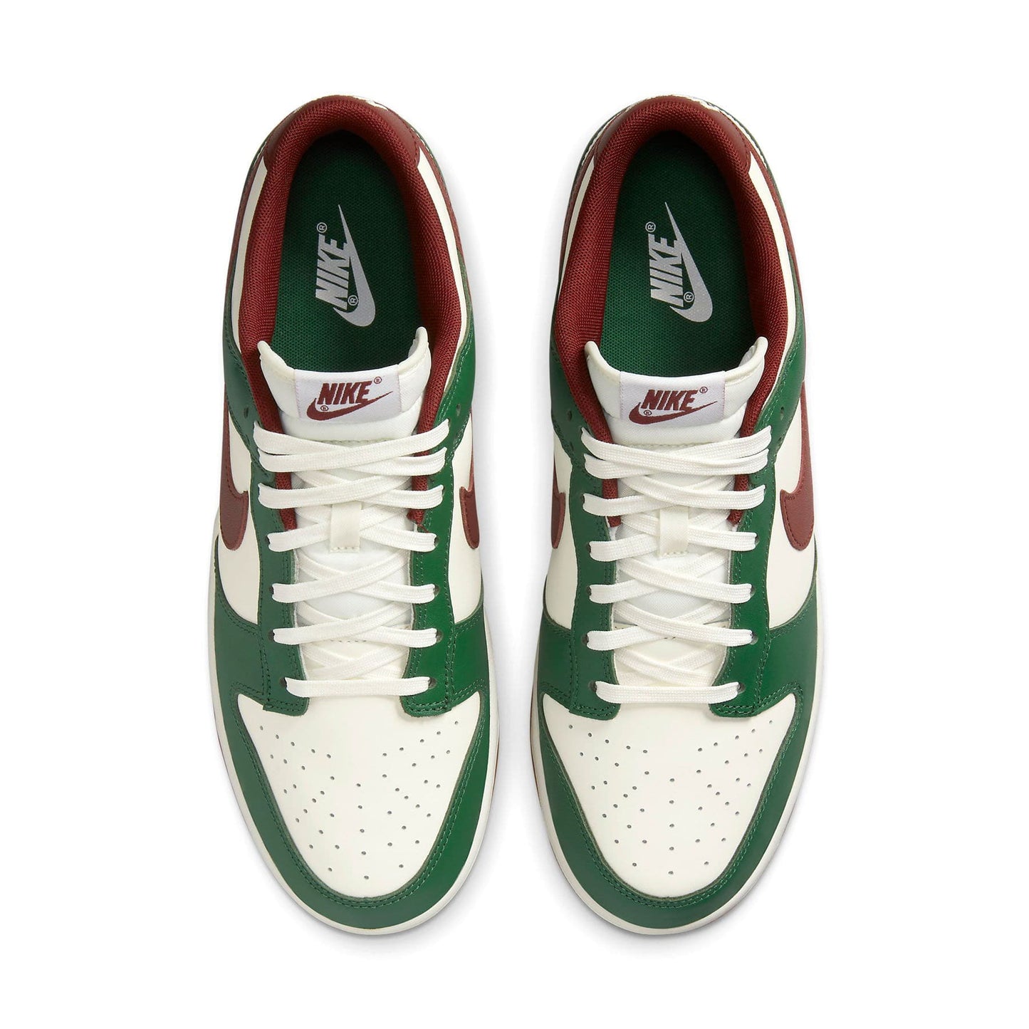 Nike Dunk Low 'Gorge Green Team Red' — UK 3 | EU 35.5 | US 3.5 — Back View
