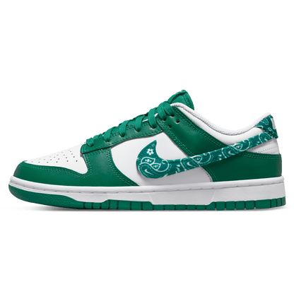 Nike Dunk Low  Wmns 'Green Paisley' — UK 2.5 | EU 35.5 | US 5 — Front View