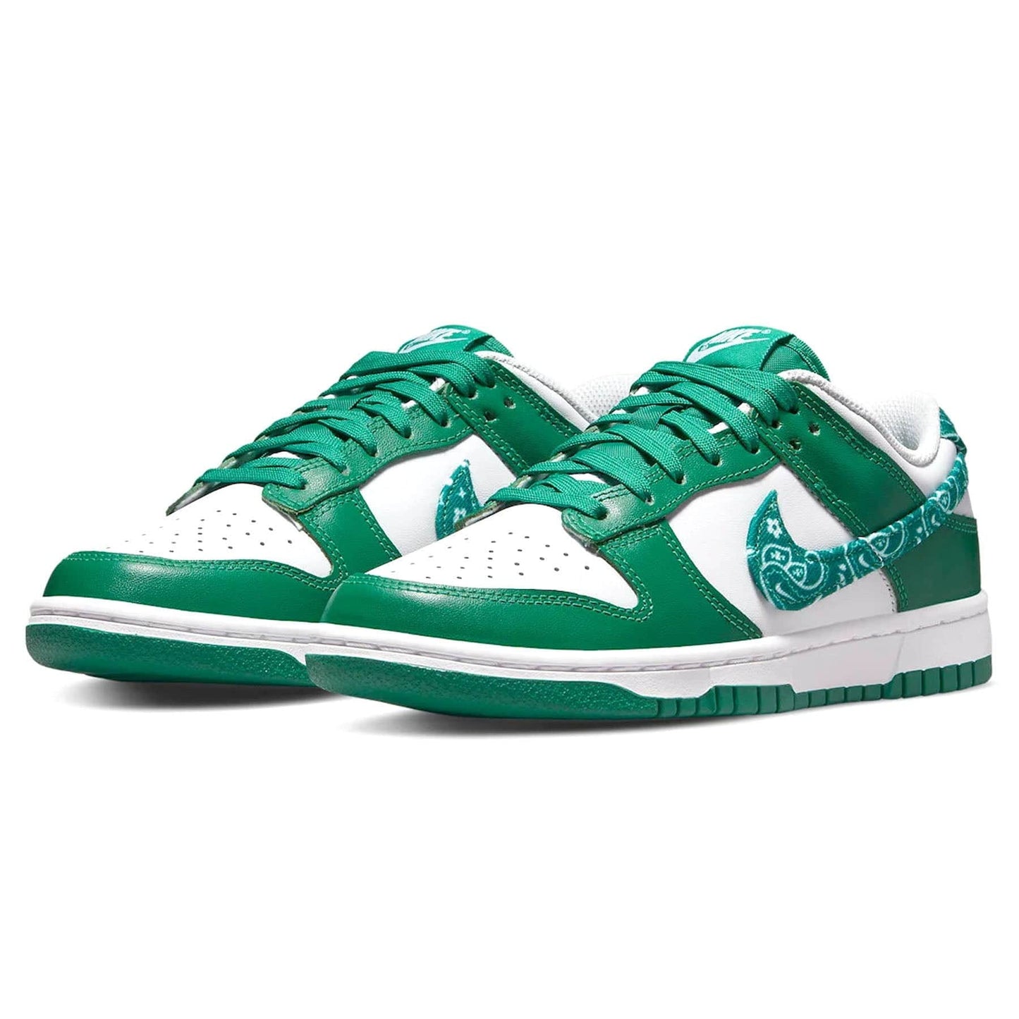 Nike Dunk Low  Wmns 'Green Paisley' — UK 2.5 | EU 35.5 | US 5 — Side View