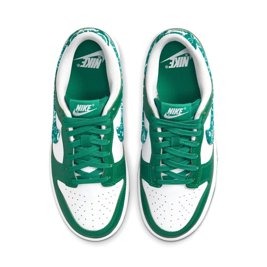 Nike Dunk Low  Wmns 'Green Paisley' — UK 2.5 | EU 35.5 | US 5 — Back View