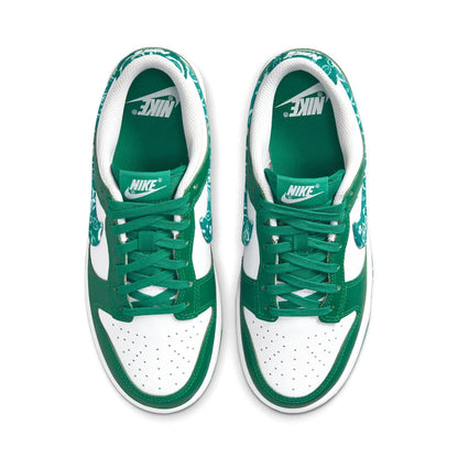 Nike Dunk Low  Wmns 'Green Paisley' — UK 2.5 | EU 35.5 | US 5 — Back View