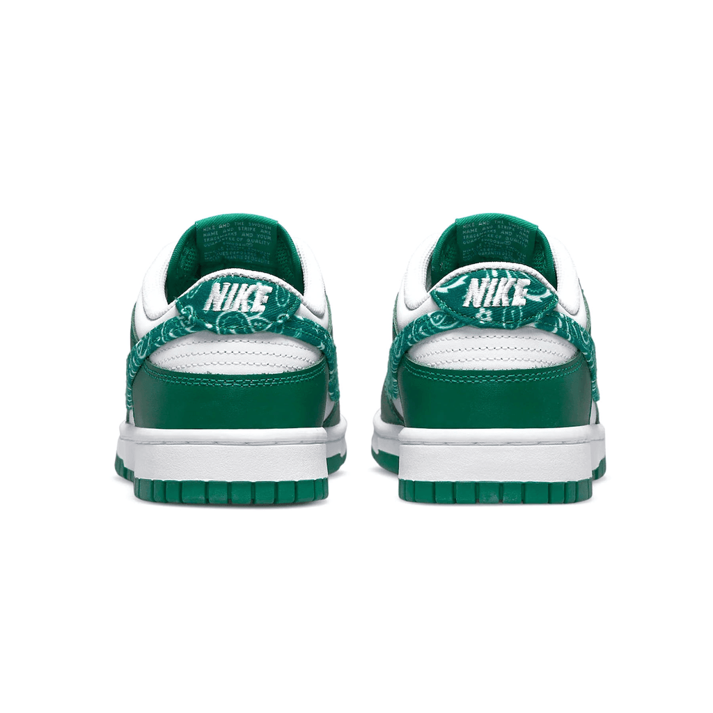 Nike Dunk Low  Wmns 'Green Paisley' — UK 2.5 | EU 35.5 | US 5 — Top View