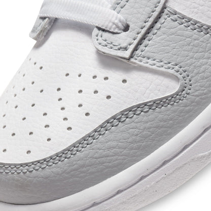 Nike Dunk Low GS 3D Swoosh White Grey — UK 13.5 | EU 32 | US 1Y — Lifestyle View