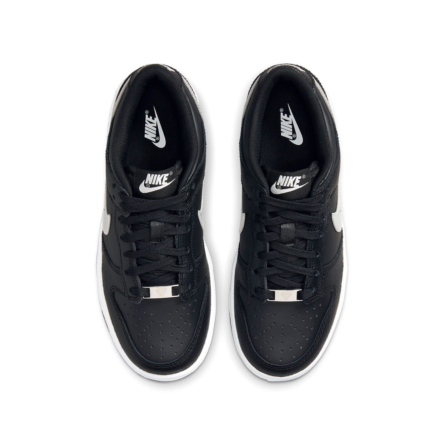 NBA x Nike Dunk Low EMB GS '75th Anniversary - Spurs' — UK 13.5 | EU 32 | US 1Y — Back View