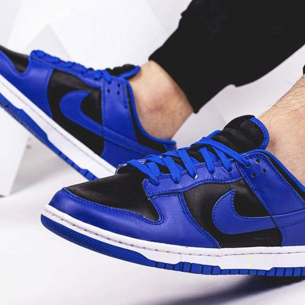 Nike Dunk Low 'Hyper Cobalt' — UK 3 | EU 35.5 | US 3.5 — Lifestyle View