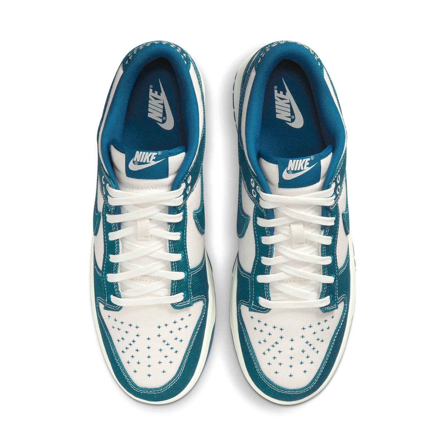 Nike Dunk Low 'Sashiko - Industrial Blue' — UK 3 | EU 35.5 | US 3.5 — Back View