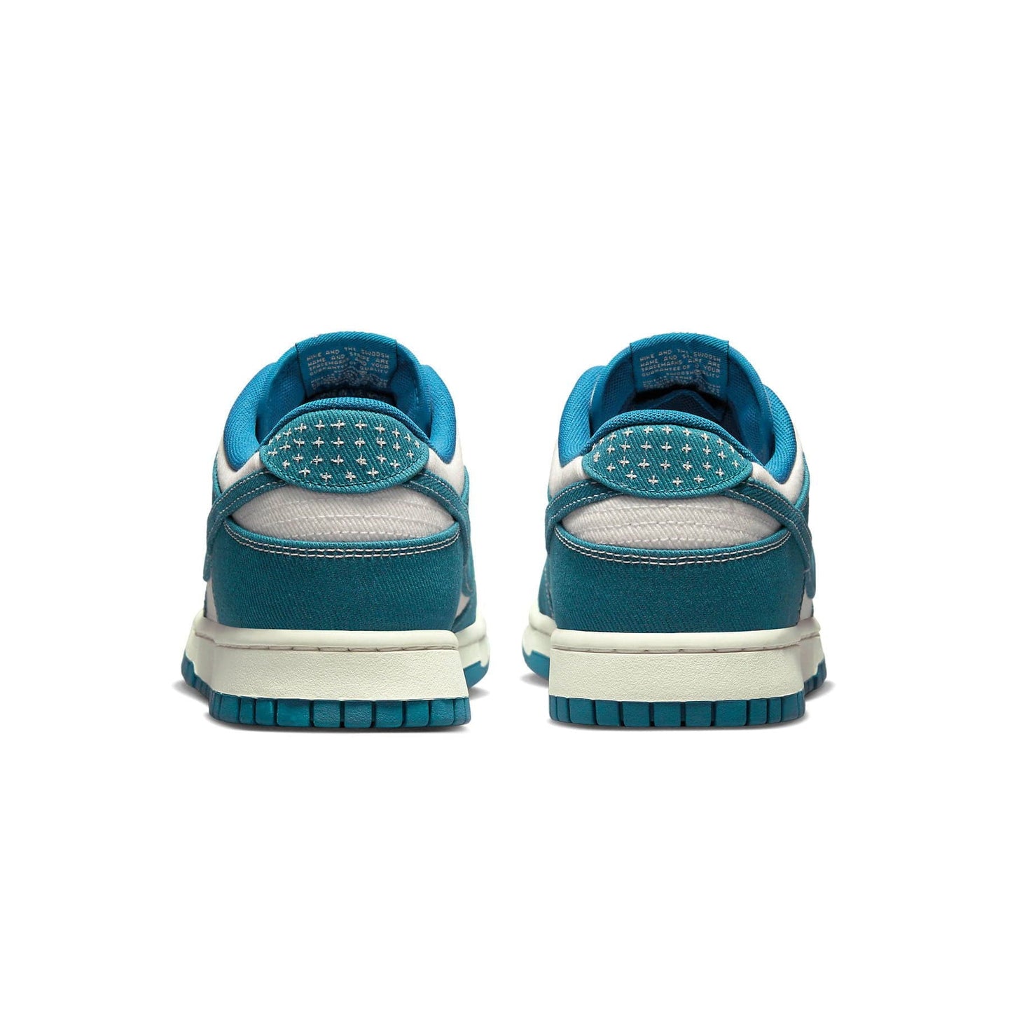 Nike Dunk Low 'Sashiko - Industrial Blue' — UK 3 | EU 35.5 | US 3.5 — Top View