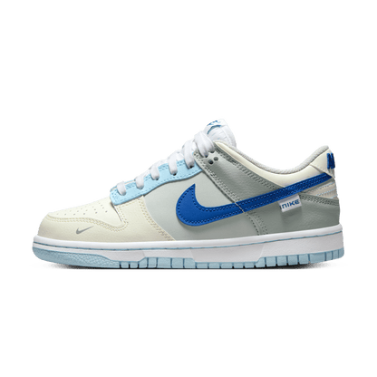 Nike Dunk Low GS 'Just Stitch It - Hyper Royal' — UK 13.5 | EU 32 | US 1Y — Front View