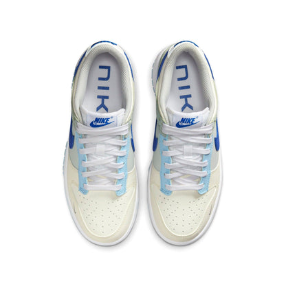 Nike Dunk Low GS 'Just Stitch It - Hyper Royal' — UK 13.5 | EU 32 | US 1Y — Back View