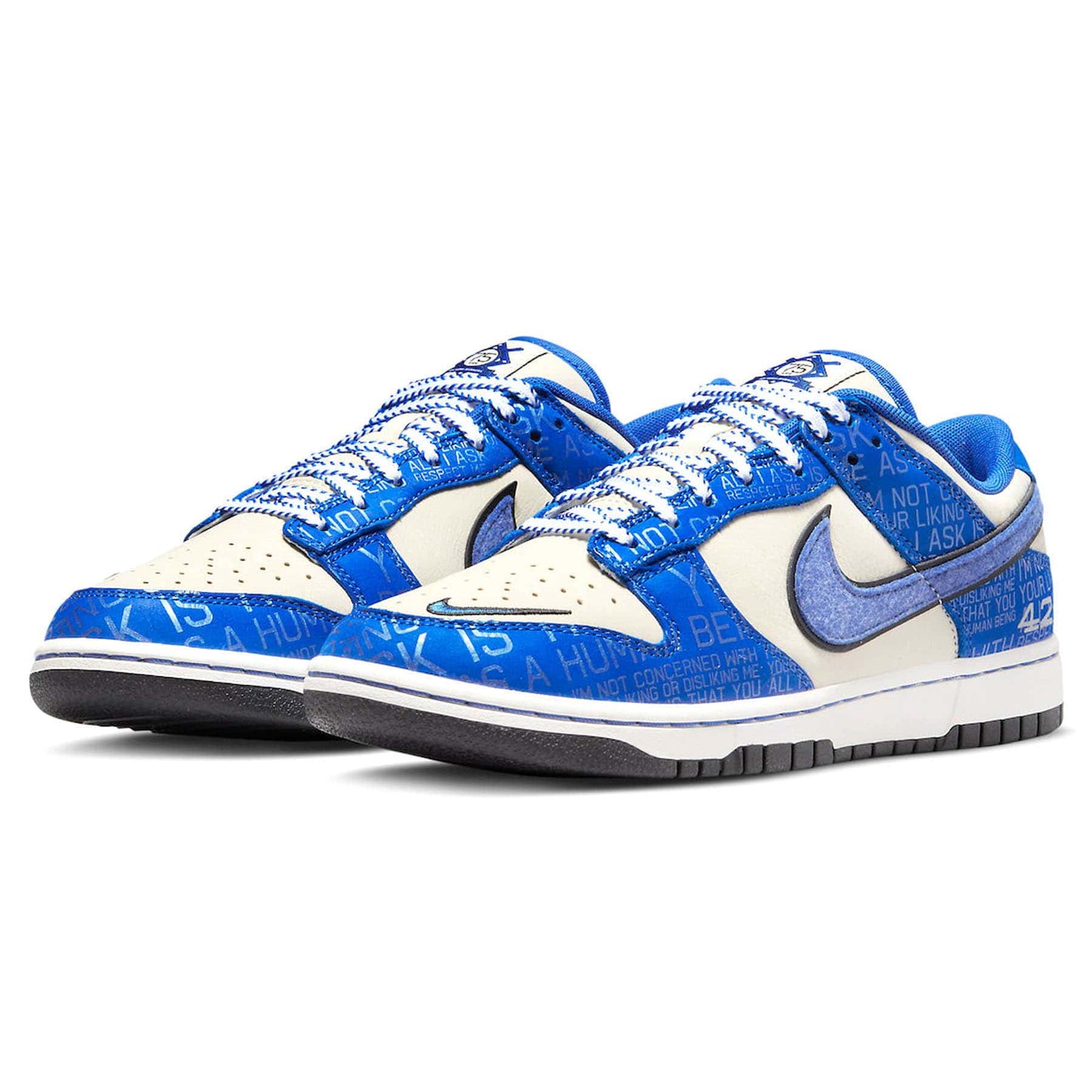 Nike Dunk Low 'Jackie Robinson' — UK 3 | EU 35.5 | US 3.5 — Side View