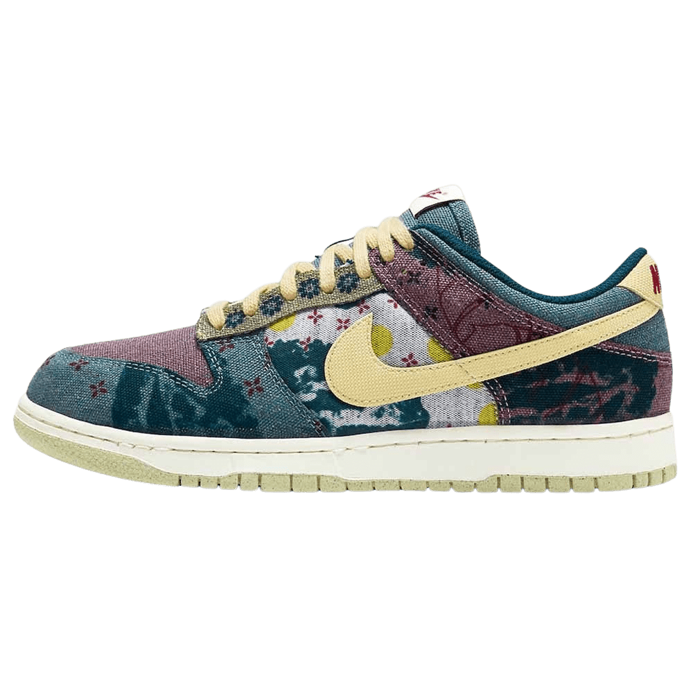Nike Dunk Low 'Community Garden' — UK 3 | EU 35.5 | US 3.5 — Front View