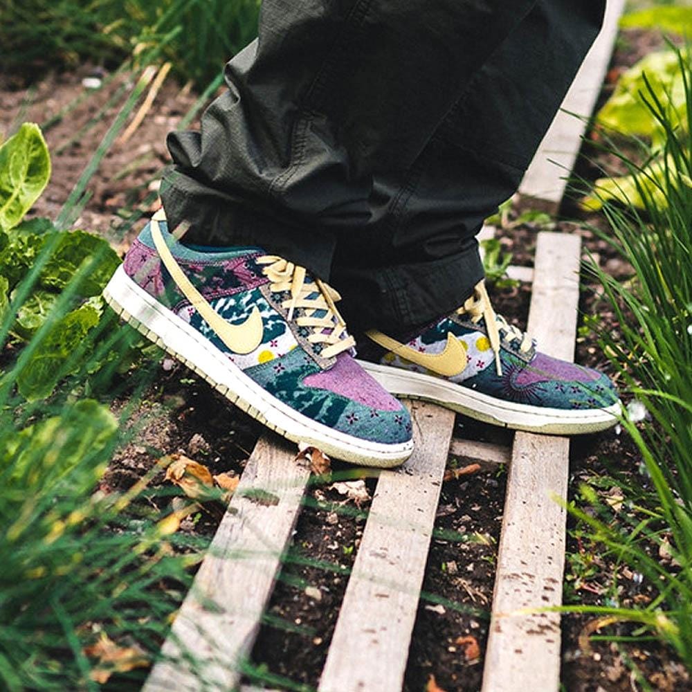 Nike Dunk Low 'Community Garden' — UK 3 | EU 35.5 | US 3.5 — Alternate View 8