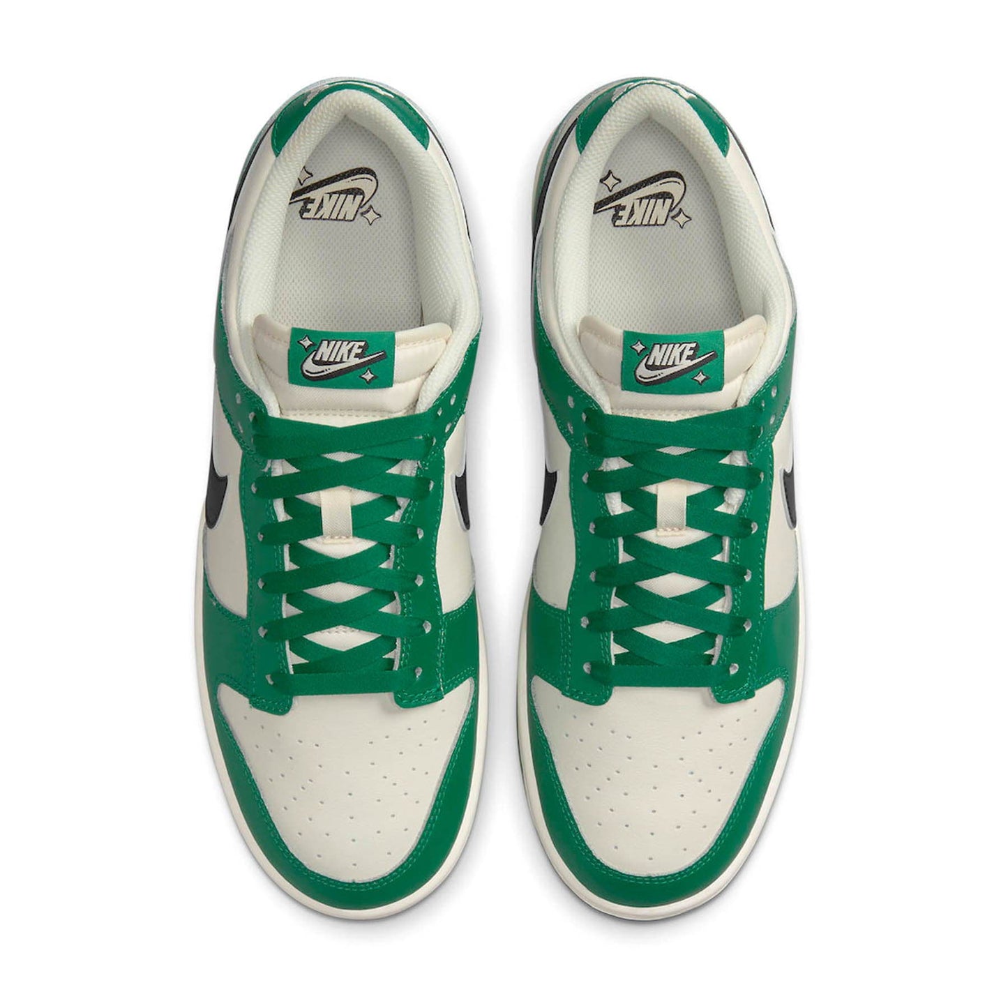 Nike Dunk Low SE 'Lottery Pack - Malachite' — UK 3 | EU 35.5 | US 3.5 — Back View