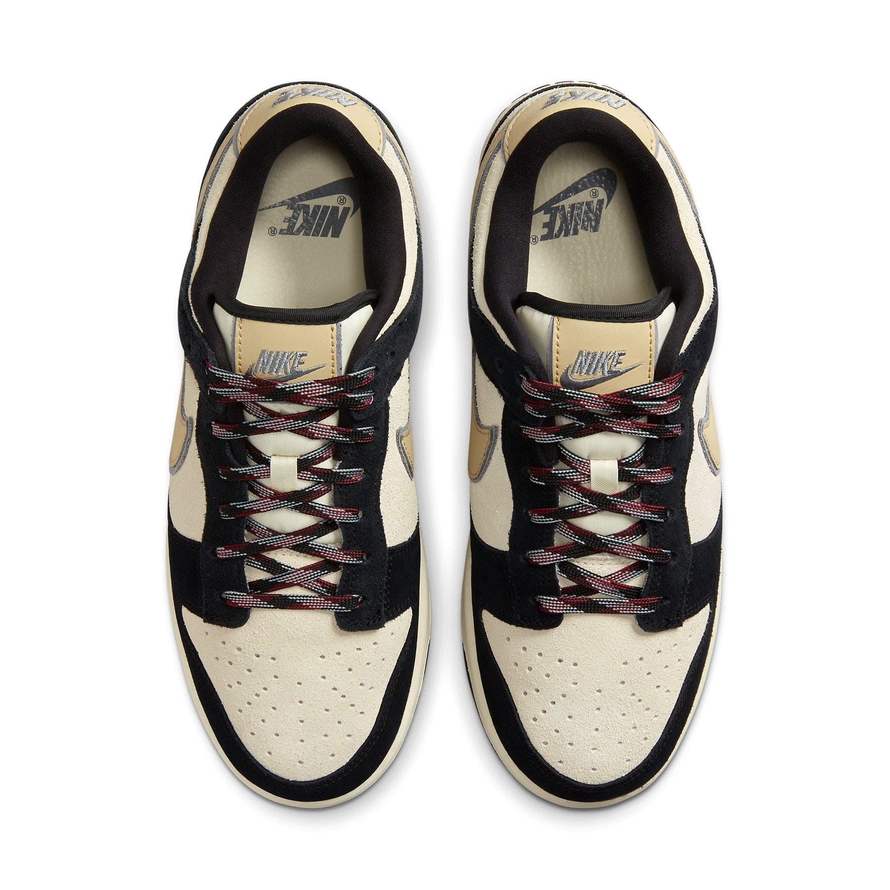 Nike Dunk Low Wmns LX 'Black Team Gold' — UK 2.5 | EU 35.5 | US 5 — Back View