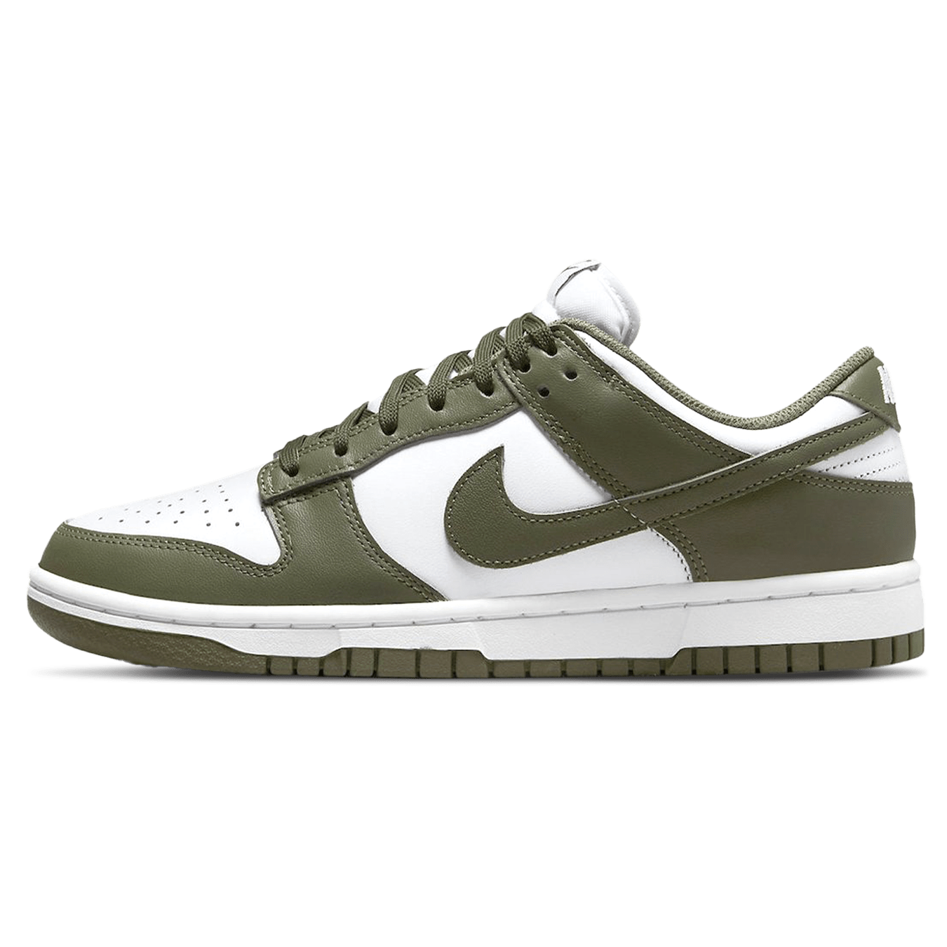 Nike Dunk Low Wmns 'Medium Olive' — UK 2.5 | EU 35.5 | US 5 — Front View
