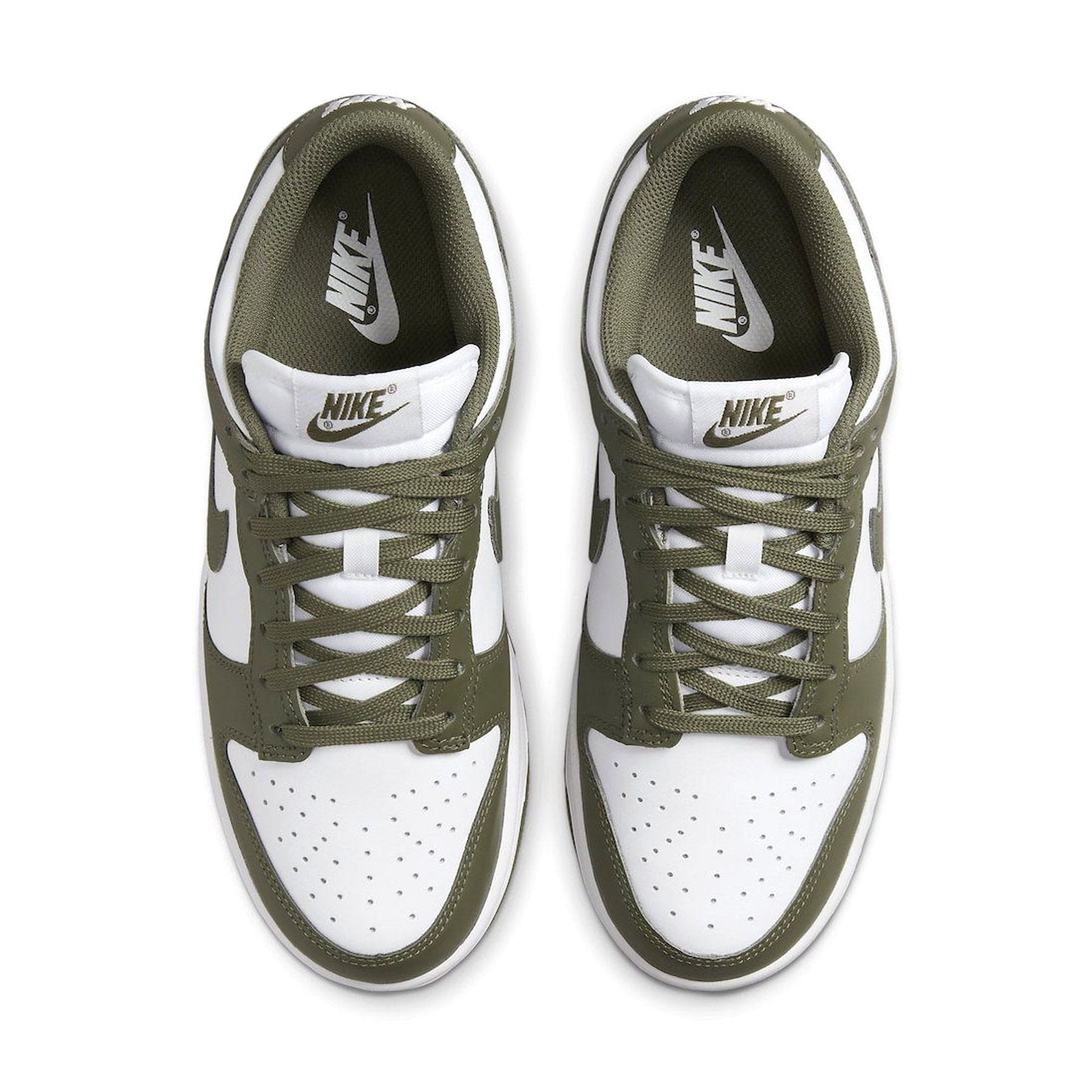 Nike Dunk Low Wmns 'Medium Olive' — UK 2.5 | EU 35.5 | US 5 — Back View
