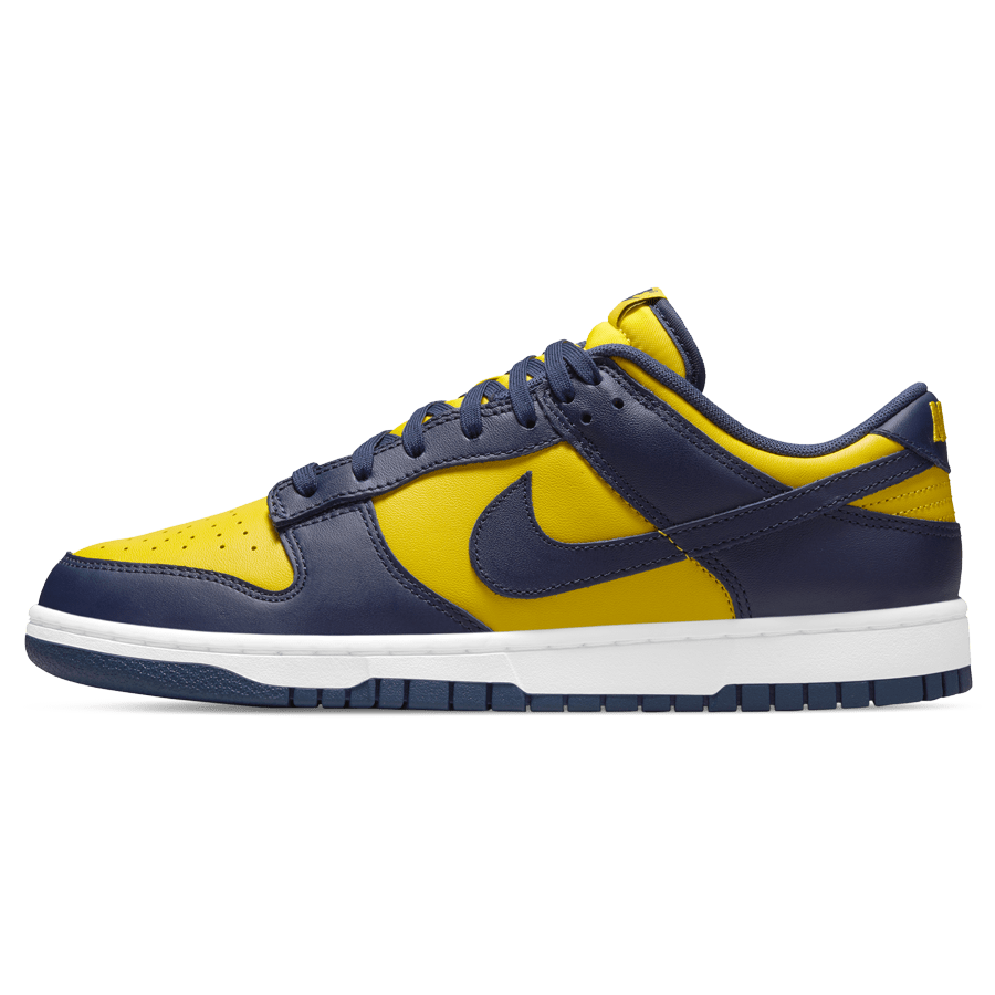 Nike Dunk Low 'Michigan' 2021 — UK 3 | EU 35.5 | US 3.5 — Front View