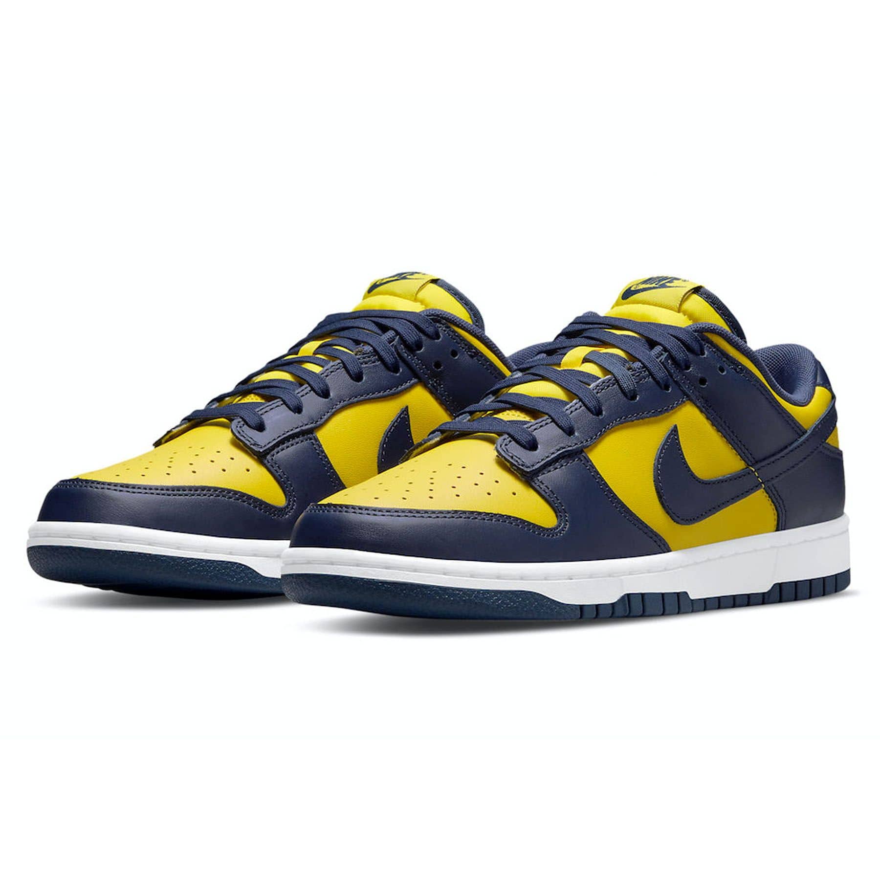 Nike Dunk Low 'Michigan' 2021 — UK 3 | EU 35.5 | US 3.5 — Side View