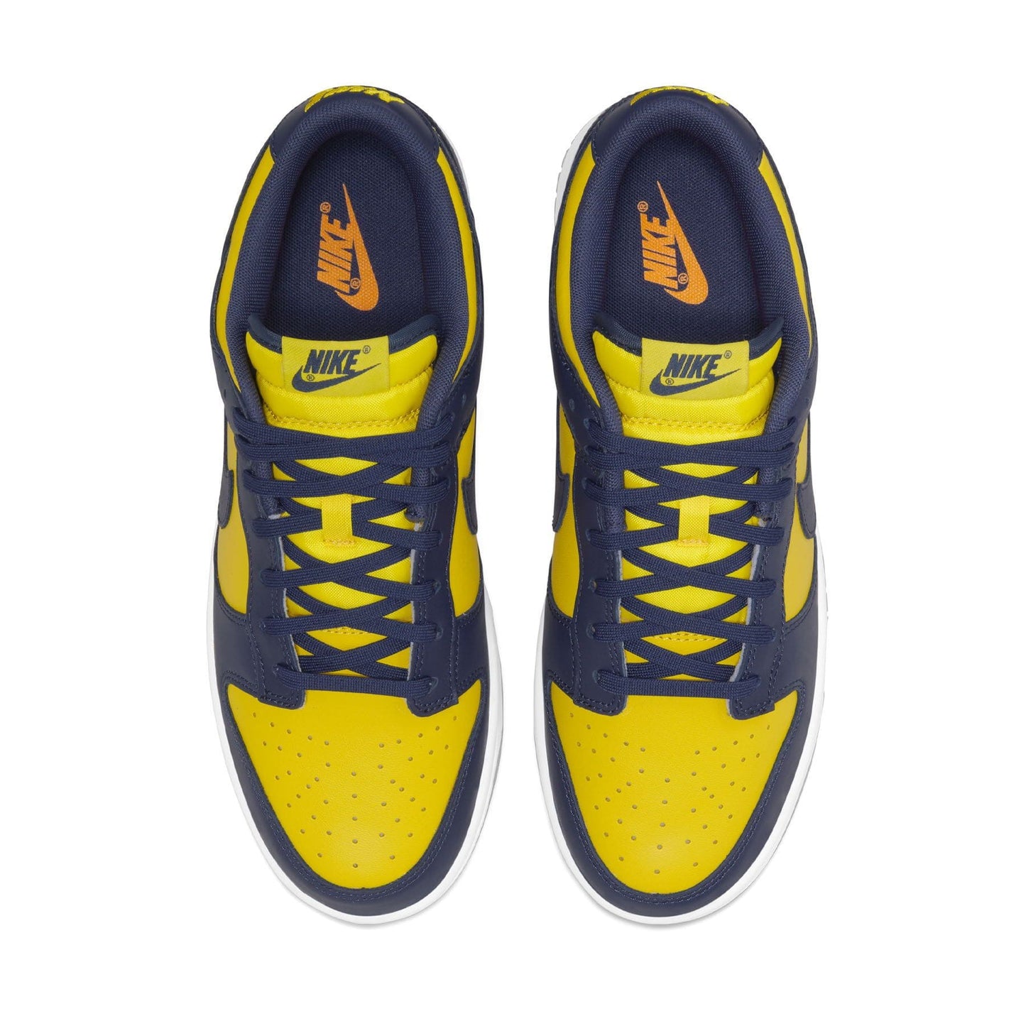 Nike Dunk Low 'Michigan' 2021 — UK 3 | EU 35.5 | US 3.5 — Back View