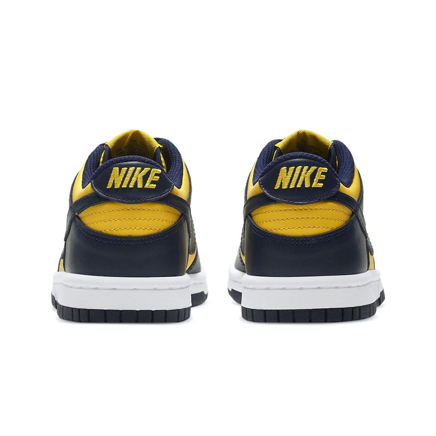 Nike Dunk Low 'Michigan' 2021 — UK 3 | EU 35.5 | US 3.5 — Top View