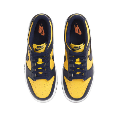 Nike Dunk Low GS 'Michigan' 2021 — UK 13.5 | EU 32 | US 1Y — Back View