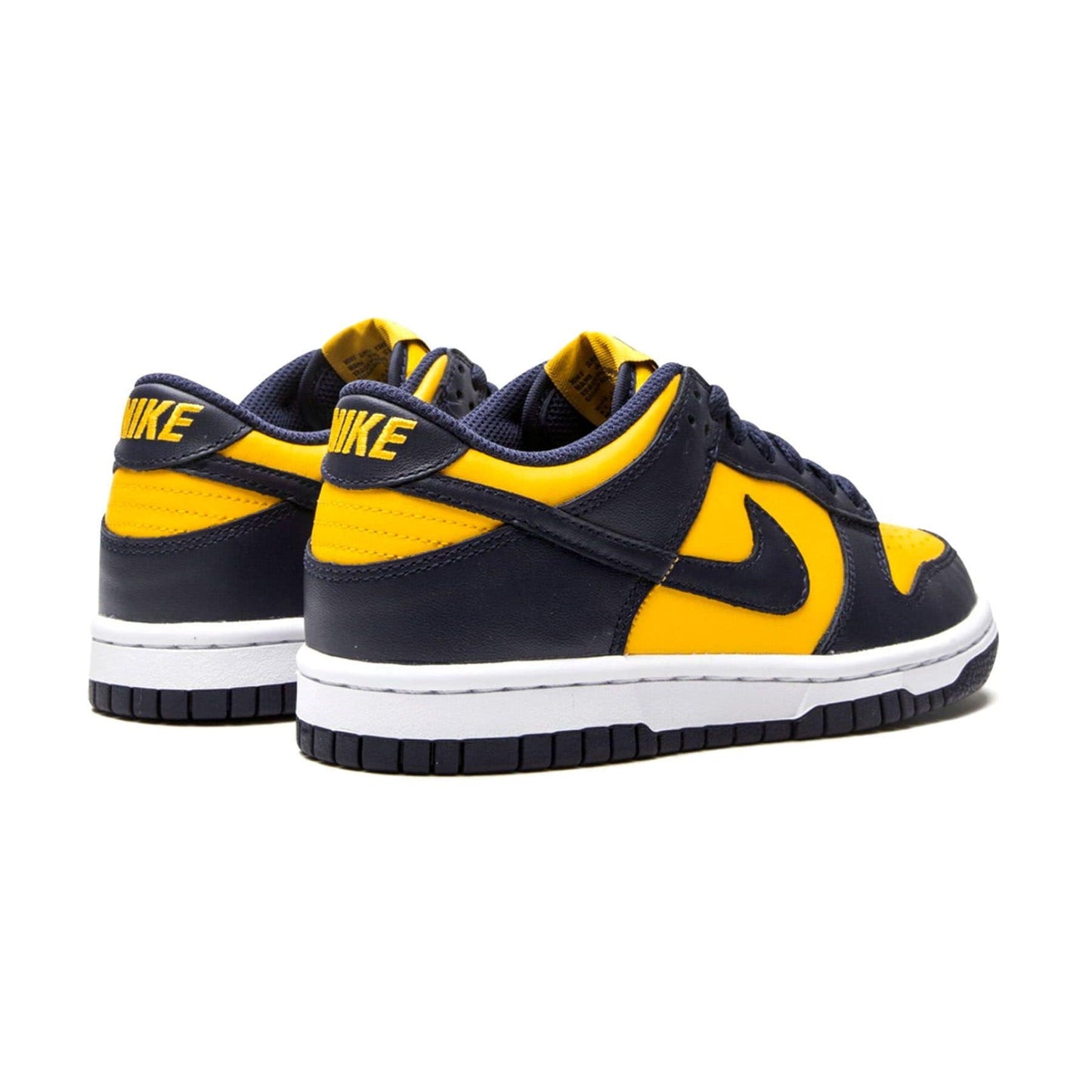 Nike Dunk Low GS 'Michigan' 2021 — UK 13.5 | EU 32 | US 1Y — Top View