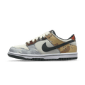 Nike Dunk Low SE GS 'Sail Multi-Camo' — UK 13.5 | EU 32 | US 1Y — Front View