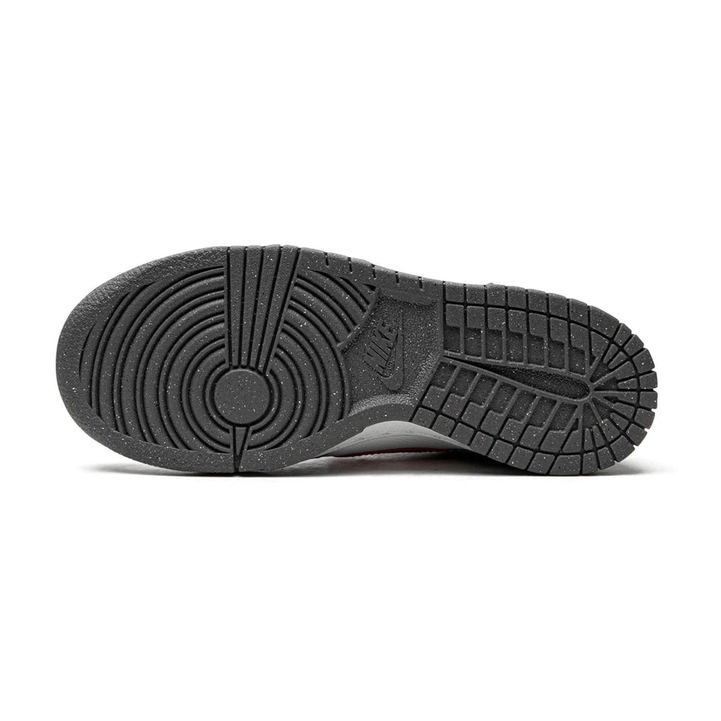 Nike Dunk Low Next Nature GS 'Smoke Grey Light Crimson' — UK 13.5 | EU 32 | US 1Y — Top View