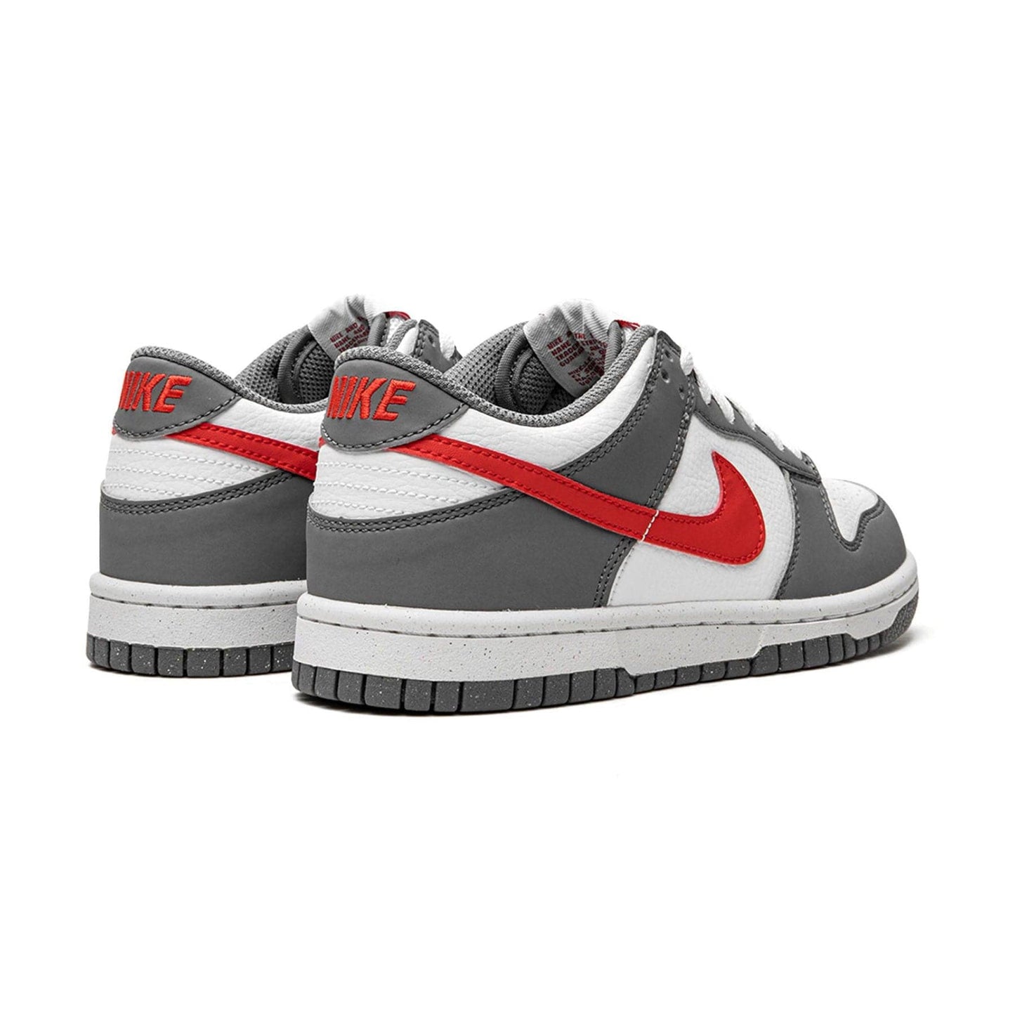 Nike Dunk Low Next Nature GS 'Smoke Grey Light Crimson' — UK 13.5 | EU 32 | US 1Y — Detail View