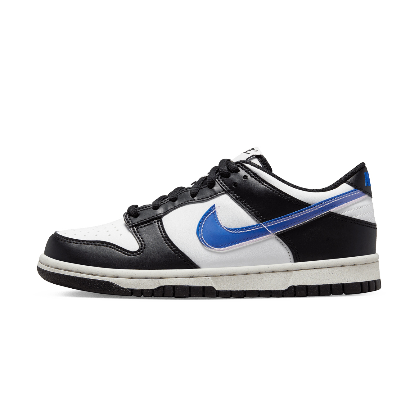Nike Dunk Low Next Nature GS 'TPU Swoosh' — UK 13.5 | EU 32 | US 1Y — Front View